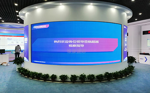 展厅led显示屏应用，展厅led显示屏效果图